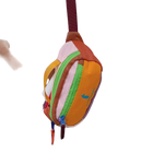 Riñonera Deportiva Multicolor 1.5L: Bolso de Cintura y Cruzado Ligero para Primavera y Verano