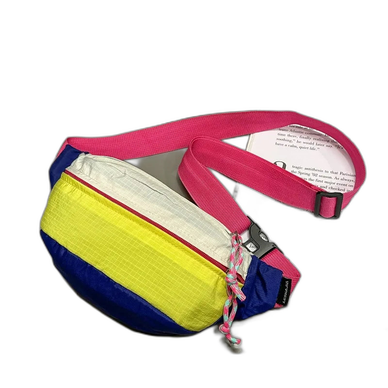 Riñonera de Nylon para Hombre y Mujer - Bolso de Cintura Grande, Ligero y de Alta Calidad