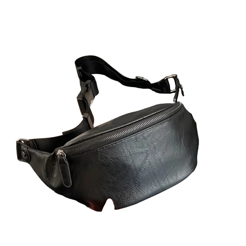Riñonera Deportiva de PU Multifuncional - Bolso Cruzado para Hombre y Mujer