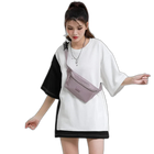 Riñonera de Viaje para Mujer de Nylon - Bolso Pecho Ligero y Deportivo