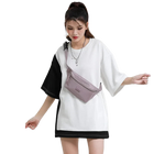 Riñonera de Viaje para Mujer de Nylon - Bolso Pecho Ligero y Deportivo
