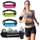 Riñonera Deportiva Impermeable Antirrobo con Portabotellas para Running