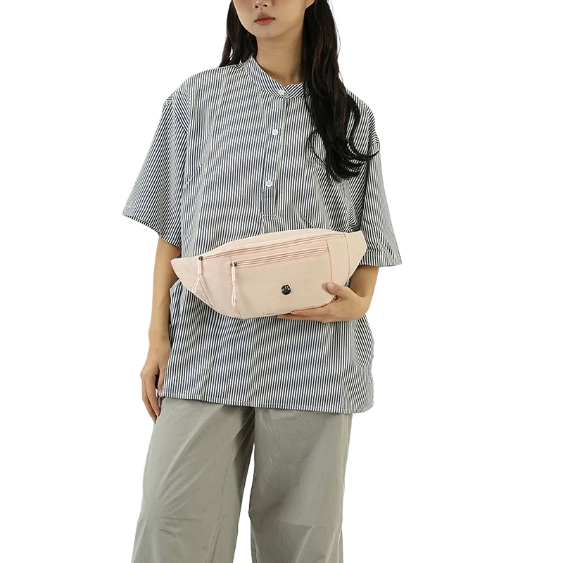 Riñonera de Viaje para Mujer - Bolso Pecho Deportivo Multifuncional Ligero y Casual