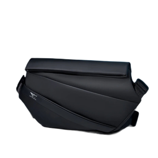 Riñonera de Cuero para Hombre - Bolso Bandolera Elegante con Hebilla Magnética