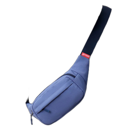Riñonera de Viaje para Hombre y Mujer - Bolsa Cintura con 3 Bolsillos, Lona Resistente y Cómoda