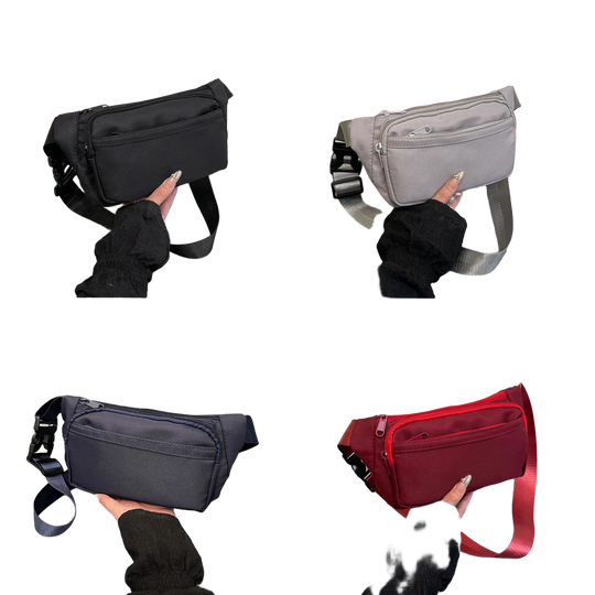 Riñonera de Viaje Unisex - Bolso Cinturón Multifuncional para Hombre y Mujer
