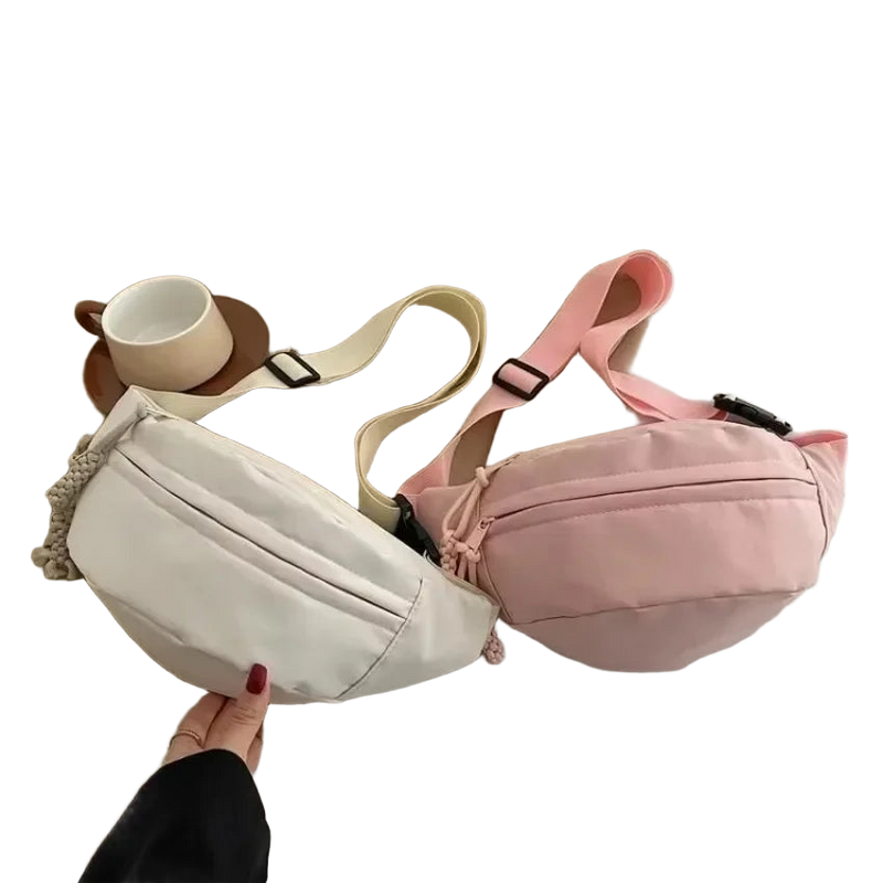 Riñonera de Senderismo para Mujer - Bolso Cruzado Impermeable y Versátil