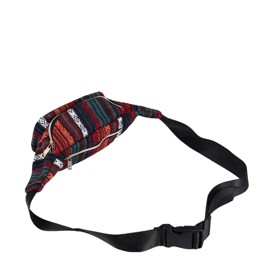 Riñonera de Viaje Vintage Étnica para Mujer - ABQR