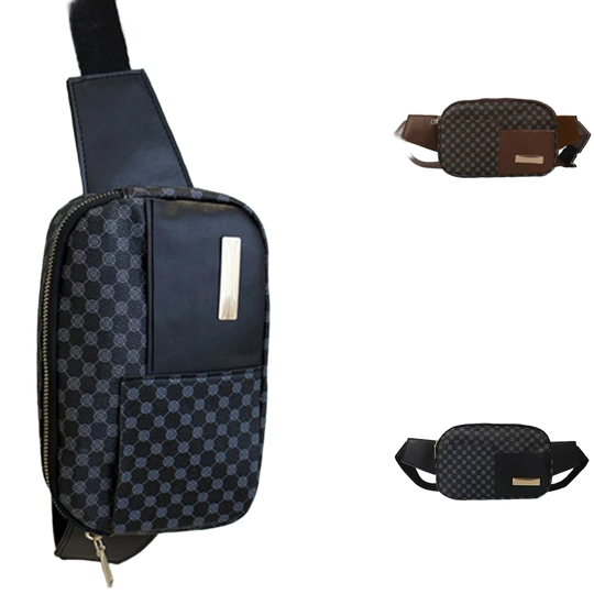 Riñonera Deportiva Acolchada Unisex - Bolso Cinturón para Viajes y Negocios