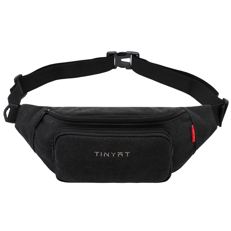 Riñonera Deportiva de Tela Unisex - Bolsa de Cintura para Hombre y Mujer