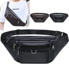 Riñonera de Cuero para Hombre - Bolso Cinturón Retro, Elegante y Duradero