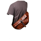 Riñonera de Cuero Vintage para Hombre - Bolso Bandolera Multifuncional