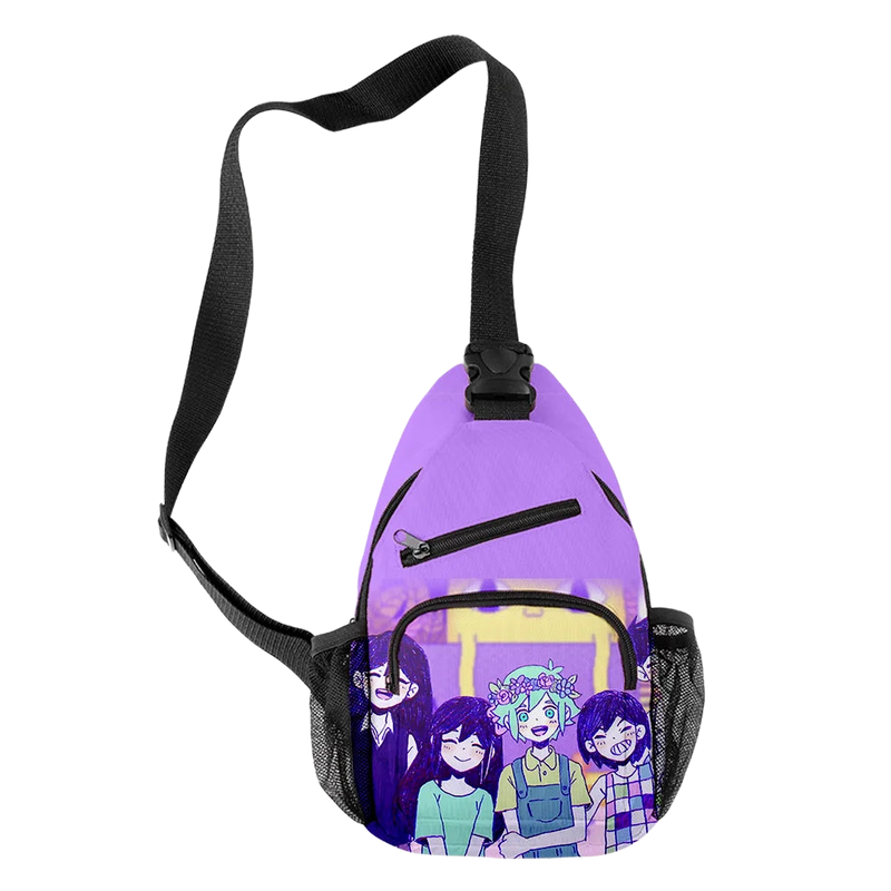 Riñonera de Viaje para Mujer - Bolso Crossbody Divertido con Estampado 3D, Impermeable y Ligero