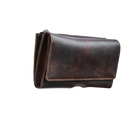Riñonera de Viaje para Hombre de Cuero Genuino - Bolsa de Cintura con Bolsillo para Teléfono