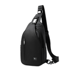 Riñonera de Viaje para Hombre de Cuero - Bolso Bandolera de Negocios y Deporte