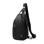 Riñonera de Viaje para Hombre de Cuero - Bolso Bandolera de Negocios y Deporte