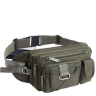 Riñonera Antisalpicaduras para Hombre - Mochila de Cintura Grande y Táctica para Viajes y Deportes