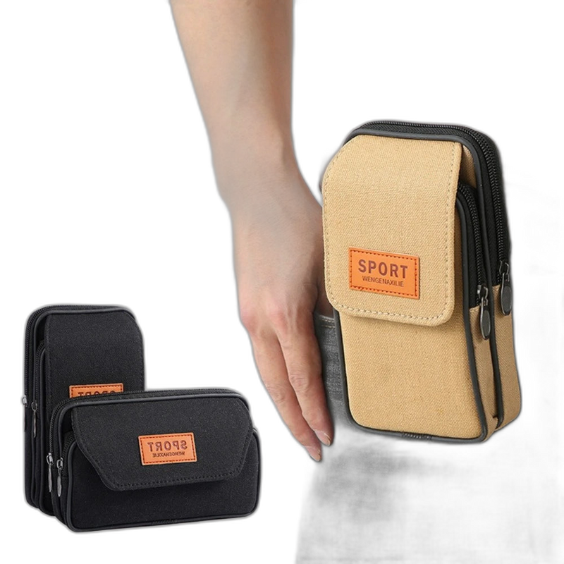 Riñonera de Moda para Hombre - Bolso de Cintura Multifuncional y Versátil