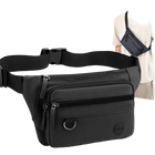 Riñonera de Viaje Impermeable Unisex - Bolsa de Cintura para Hombre y Mujer