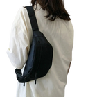 Riñonera Deportiva Grande - Bolso de Hombro para Festival, Running y Viaje