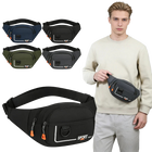 Riñonera de Viaje Antirrobo Impermeable con Bolsillo Oculto para Teléfono - Mochila Pecho Unisex Ligera para Senderismo y Viajes