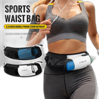 Riñonera Deportiva - Bolsa de Cintura Ligera para Correr, Senderismo y Ciclismo con Botella