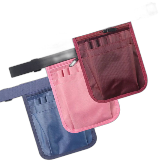 Riñonera de Enfermera Multifuncional con Gran Capacidad - Bolsa de Cintura Ajustable para Herramientas, Maquillaje y Accesorios