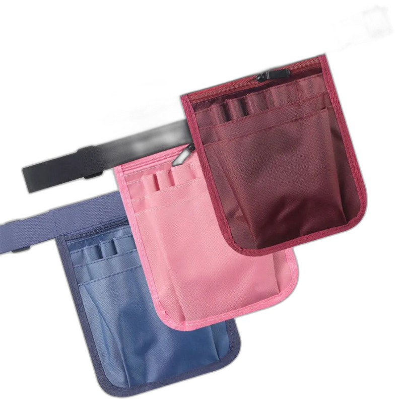 Riñonera de Enfermera Multifuncional con Gran Capacidad - Bolsa de Cintura Ajustable para Herramientas, Maquillaje y Accesorios
