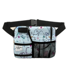 Riñonera de Enfermera con Estampado de Enfermería - Bolsa Cintura Ajustable Multibolsillos