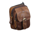 Riñonera de Cuero Genuino para Hombre - JOYIR Vintage Bum Bag