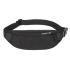 Riñonera de Viaje para Hombre Hk Fanny Pack Negra Impermeable - Bolsa de Cintura para Dinero, Teléfono y Accesorios
