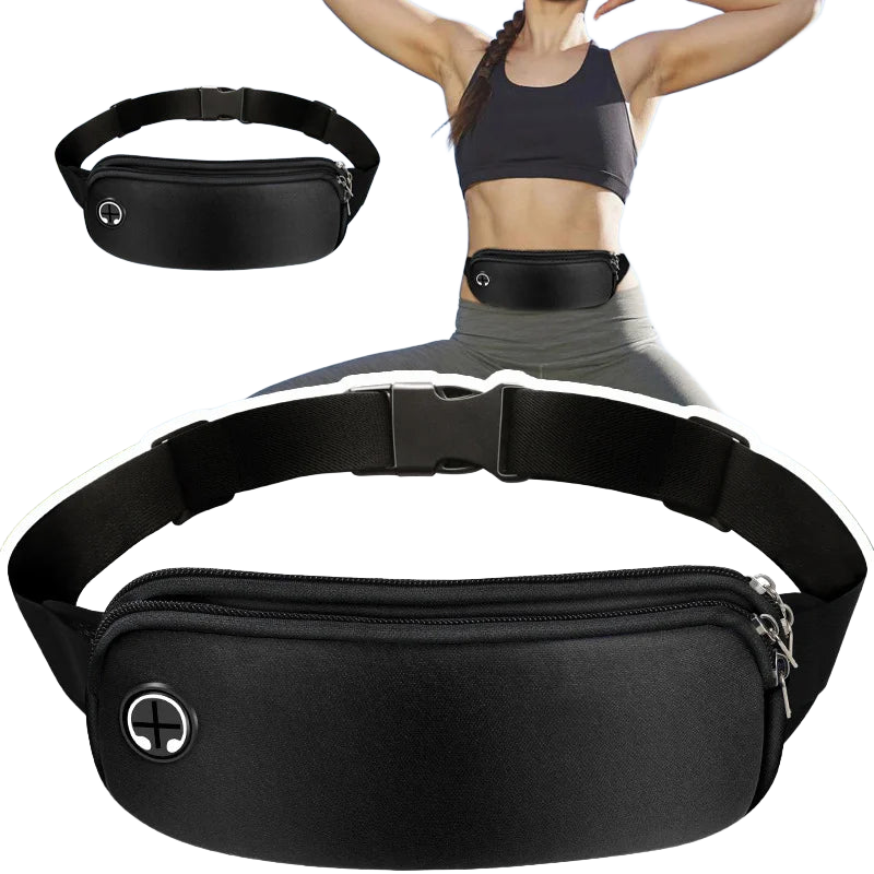 Riñonera Deportiva Impermeable Ligera con Banda Reflectante para Correr
